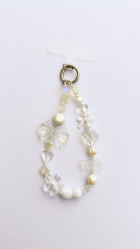 Phone Wrist Strap / Bag Charm - WHT02