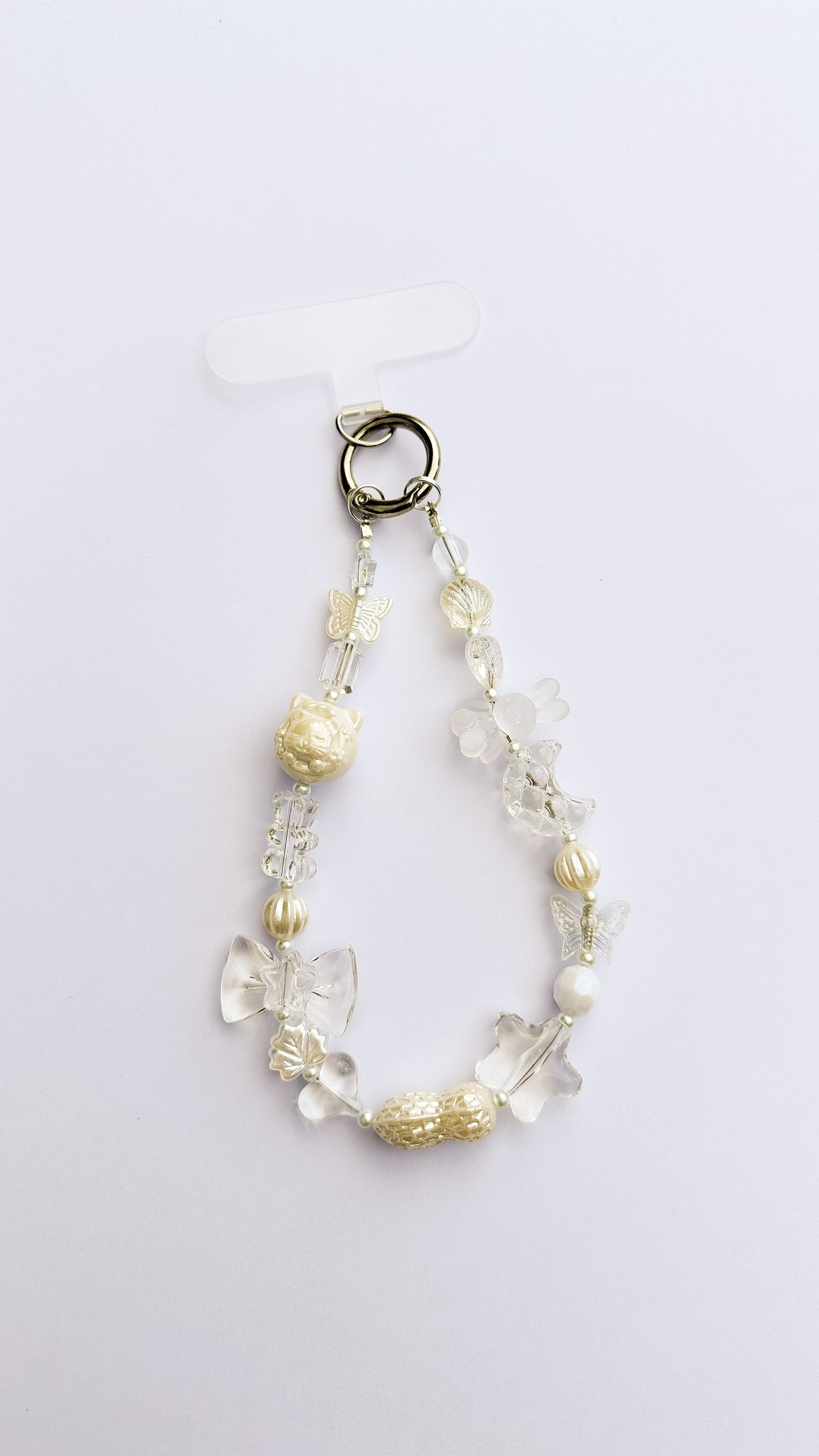 Phone Wrist Strap / Bag Charm - WHT01